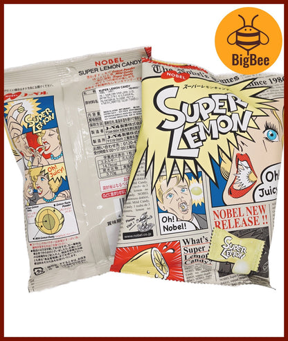 Nobel Candy - 88gram/pack - Super Cola / Super Lemon / Super Soda Nobel Super Sour Candy