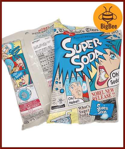 Nobel Candy - 88gram/pack - Super Cola / Super Lemon / Super Soda Nobel Super Sour Candy