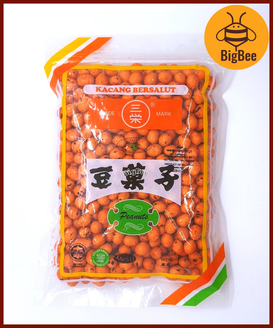 Senei Seaweed Peanut Crackers - 400g/pack (Halal) 三栄豆菓子 Senei Kacang Bersalut Seaweed Coated Peanuts