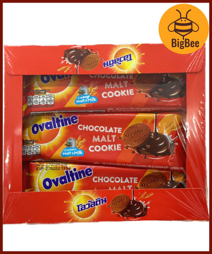 Ovaltine Chocolate Malt Cookies - 30g x 12pkts / 24g x 12pkts / 130g/Slug Sandwich Cookies with Chocolate Malt Cream
