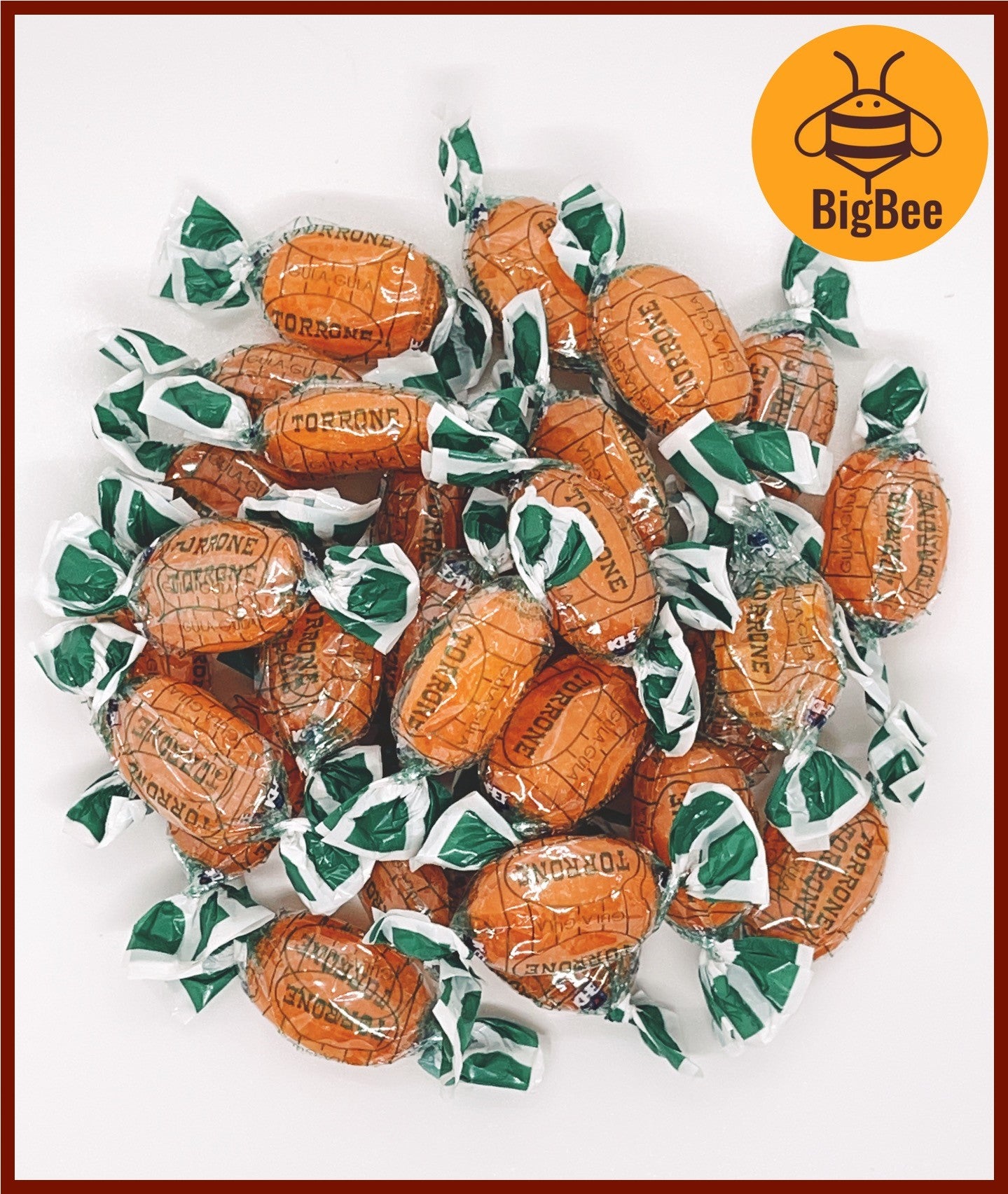 Torrone Assorted Flavour Candy - 200g / 500g (pkt) Barley Mint/Barley Lime/Top Orange/Choco Mint/Butter Mint/Cool Mint