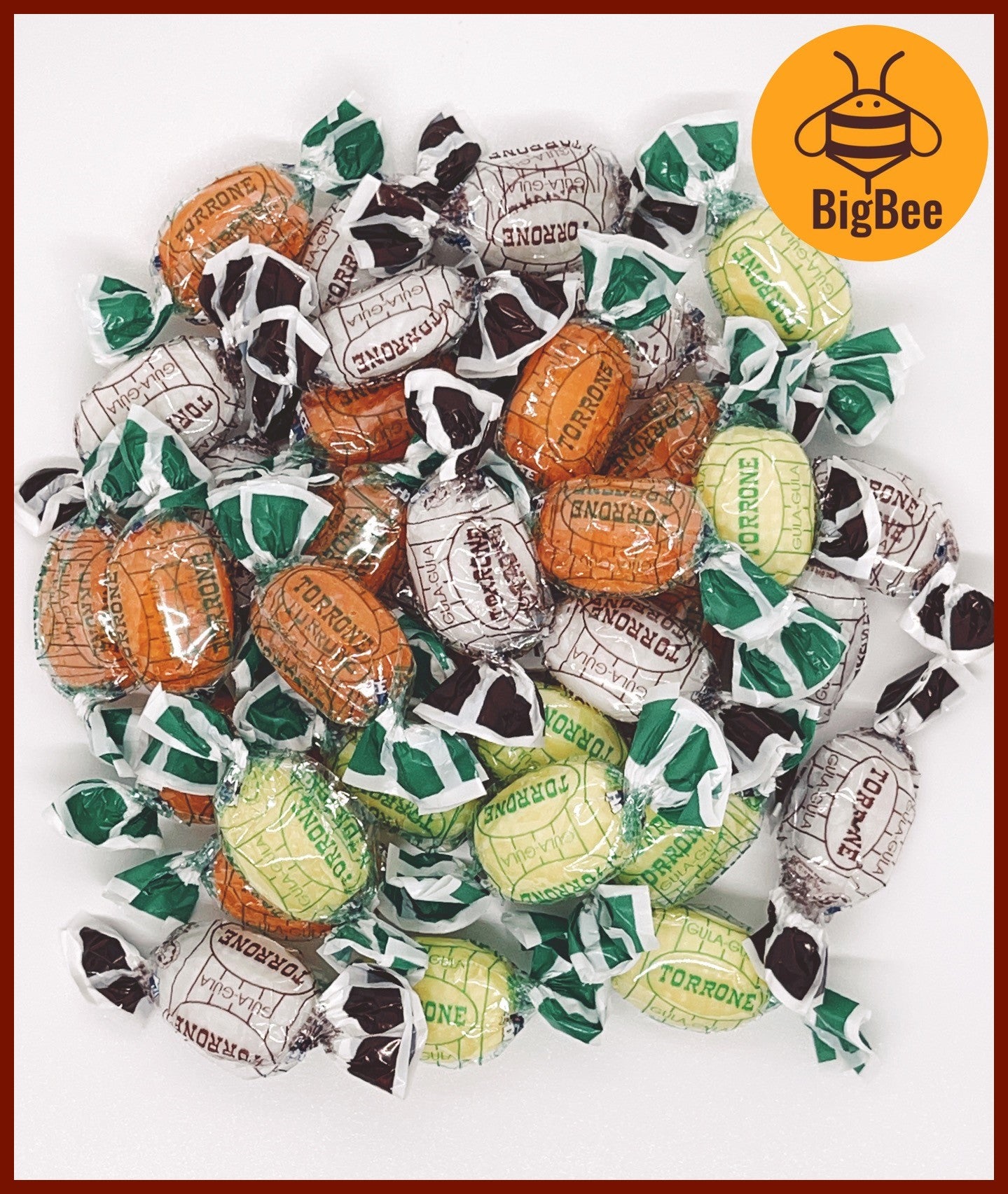 Torrone Assorted Flavour Candy - 200g / 500g (pkt) Barley Mint/Barley Lime/Top Orange/Choco Mint/Butter Mint/Cool Mint
