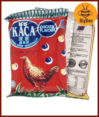 [Bundle 10pkts] KACA Corn Snack Chicken Flavour - 16g x 10pkts Classic Old School Corn Stick Snack