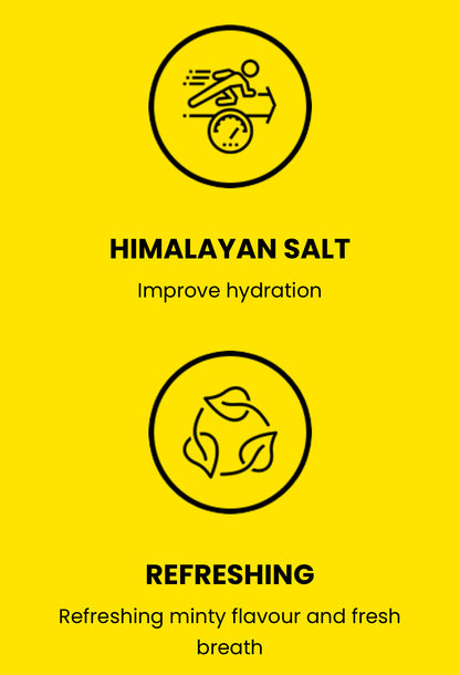 Himalaya Salt Sports Candy - 15g-25g/pkt Lemon/Ginger Lemon/Honey Lime/Peppermint/Honey Lemon/Berry Sakura/Altice Fresh