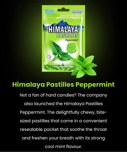 Himalaya Salt Sports Candy - 15g-25g/pkt Lemon/Ginger Lemon/Honey Lime/Peppermint/Honey Lemon/Berry Sakura/Altice Fresh