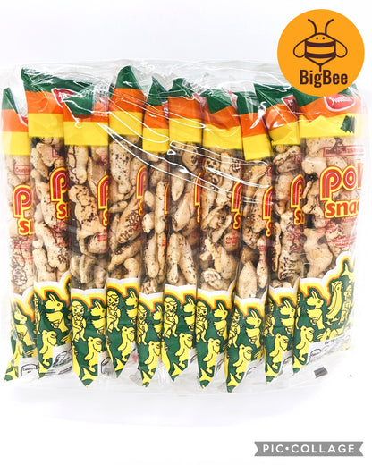 Monde Pola Snack - 15g x 10 Original / Seaweed / Hot & Spicy (Halal) Baked Not Fried Authentic Taste Old School Snacks