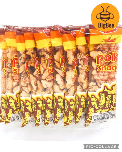 Monde Pola Snack - 15g x 10 Original / Seaweed / Hot & Spicy (Halal) Baked Not Fried Authentic Taste Old School Snacks