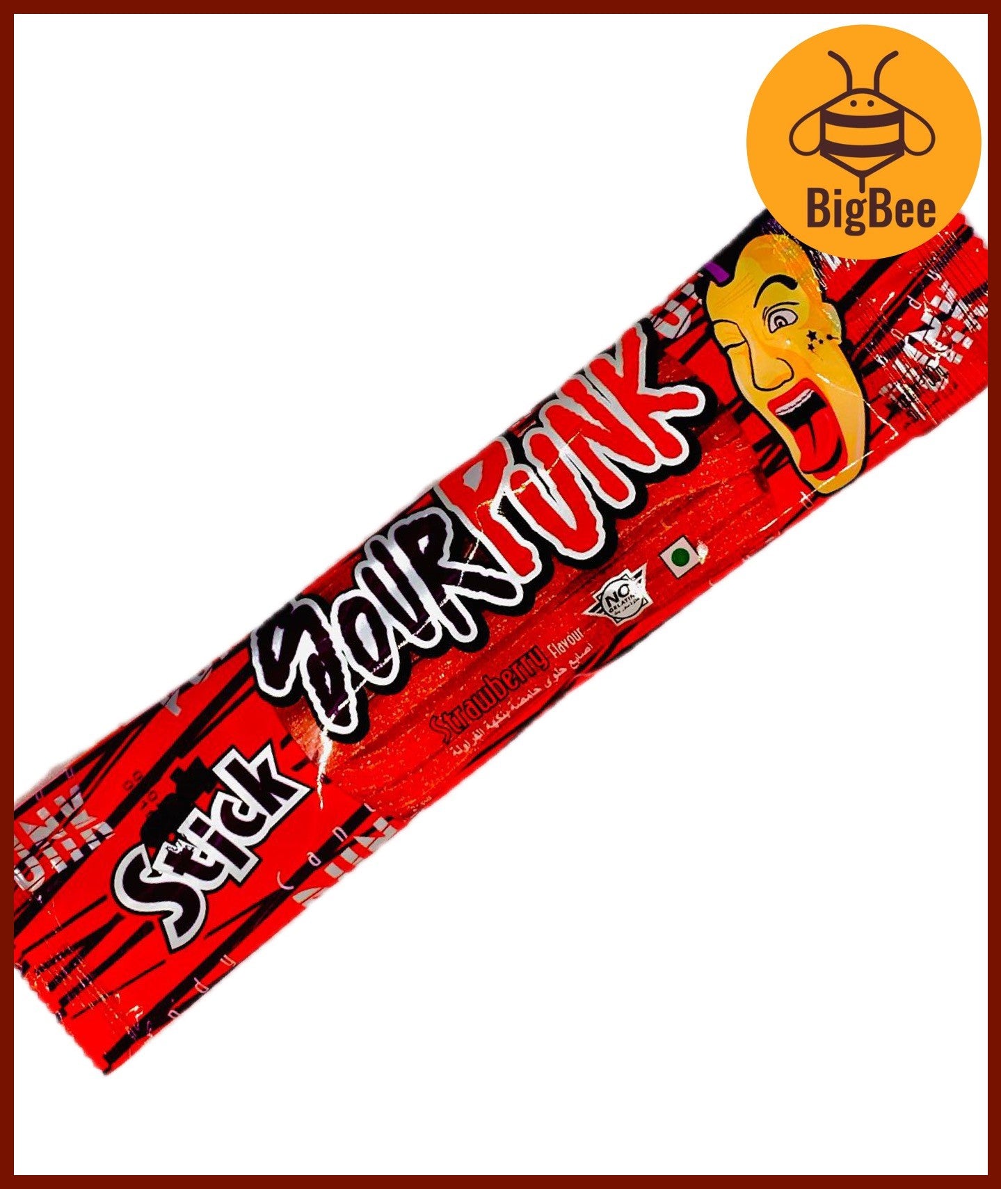 Frit-C Extreme Z Gummy Strips 40g / Sour Punk Stick 50g-Blueberry/Blueraspberry/Cola/Strawberry/Apple NO GELATINE HALAL