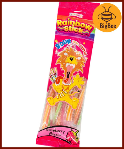 Beardy Fascini - 40g/pkt Sour Power Apple / Strawberry / Multi Flavour / Rainbow Stick Raspberry / Rainbow Ribbon Strawberry