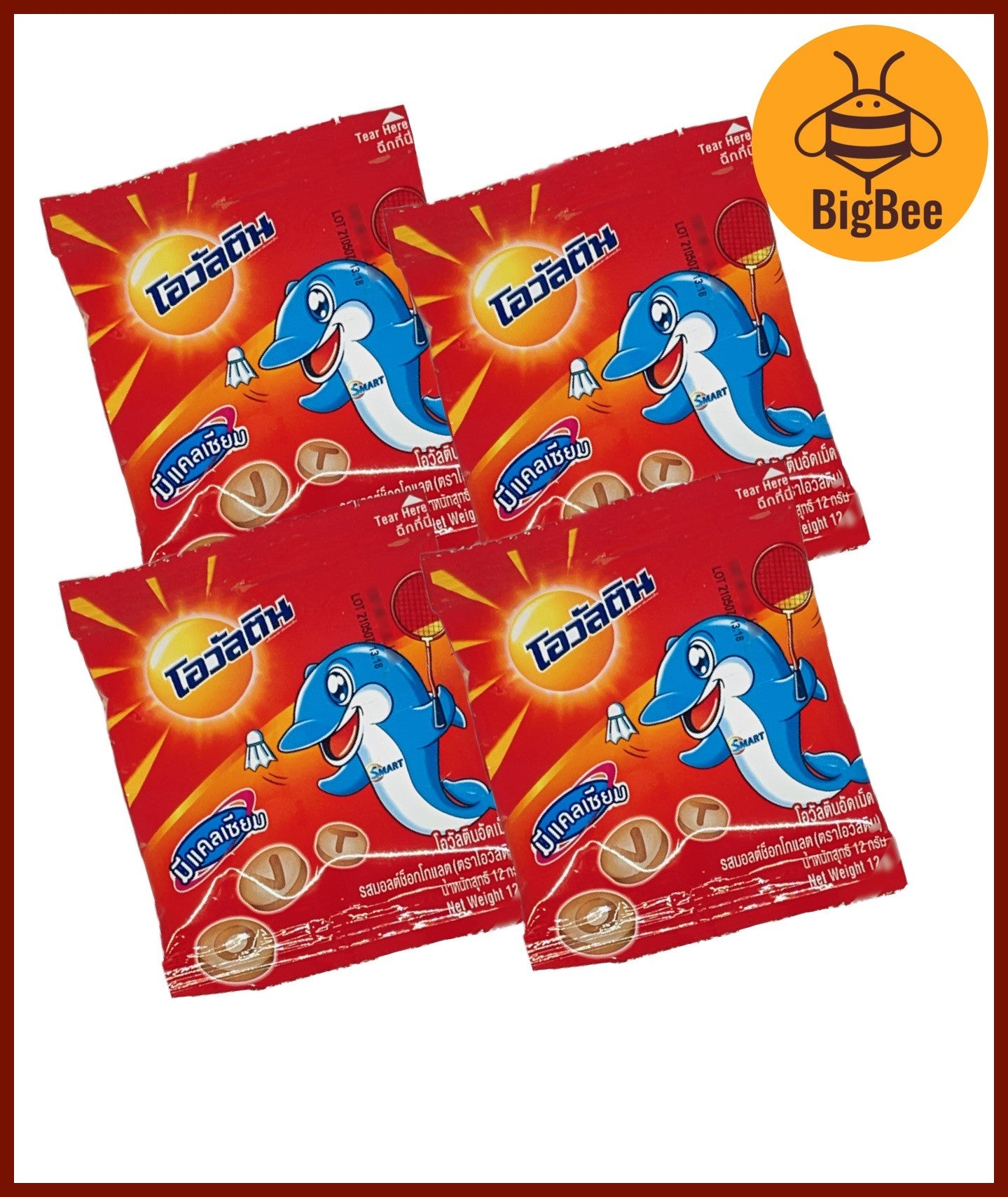 Ovaltine Tablets Malt - 12g x 4pkts / 8pkts Ovaltine Tablet Malt Chocolate Ovalteenies Tablets Malt Chocolate Candy