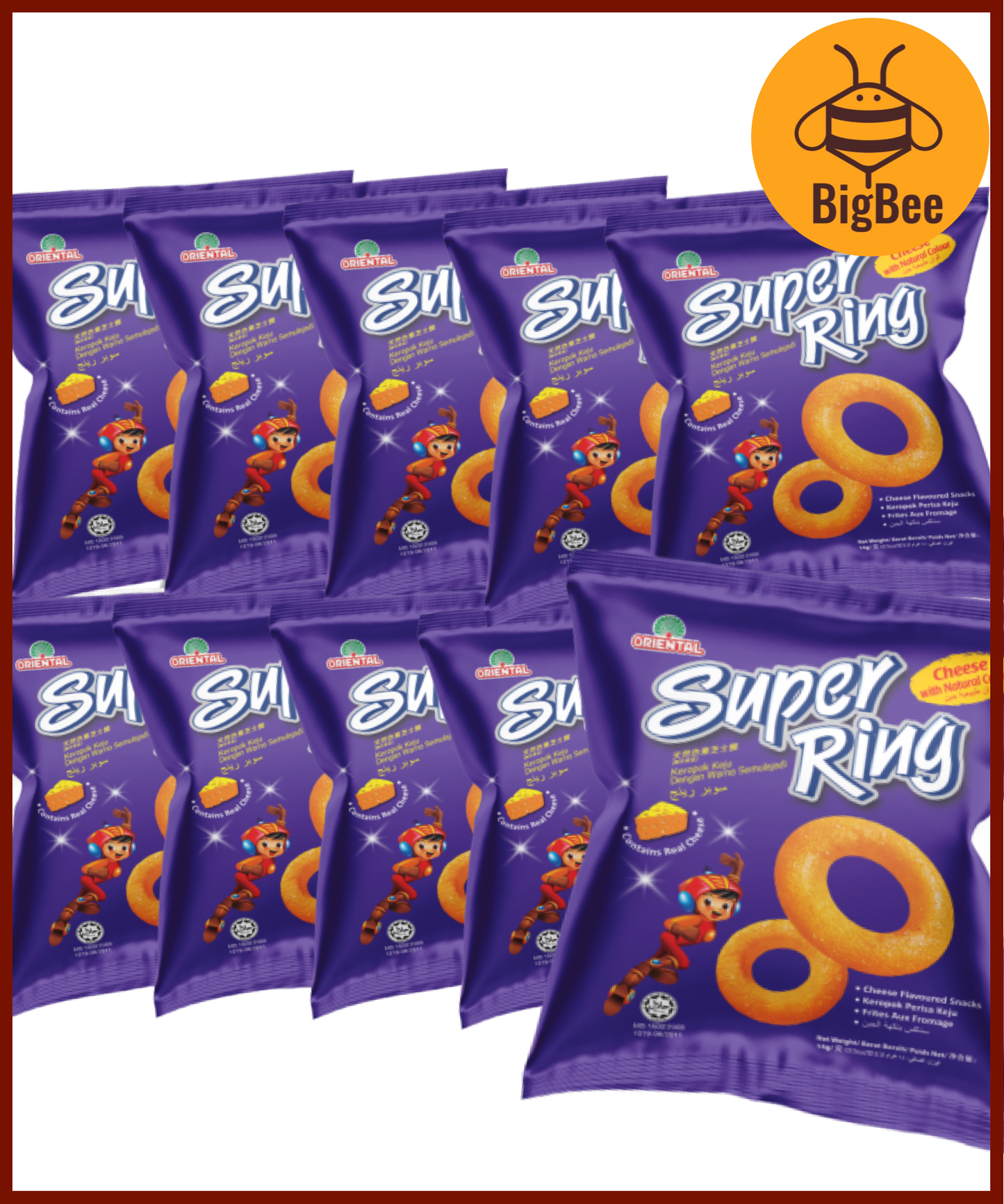 [Bundle 10pkts] Super Ring Cheese Balls Chicken Ring Mi-Mi Prawn Mi Mi Garlic Tam Tam Corntoz Rostik Mamee Shoyuemi Bika