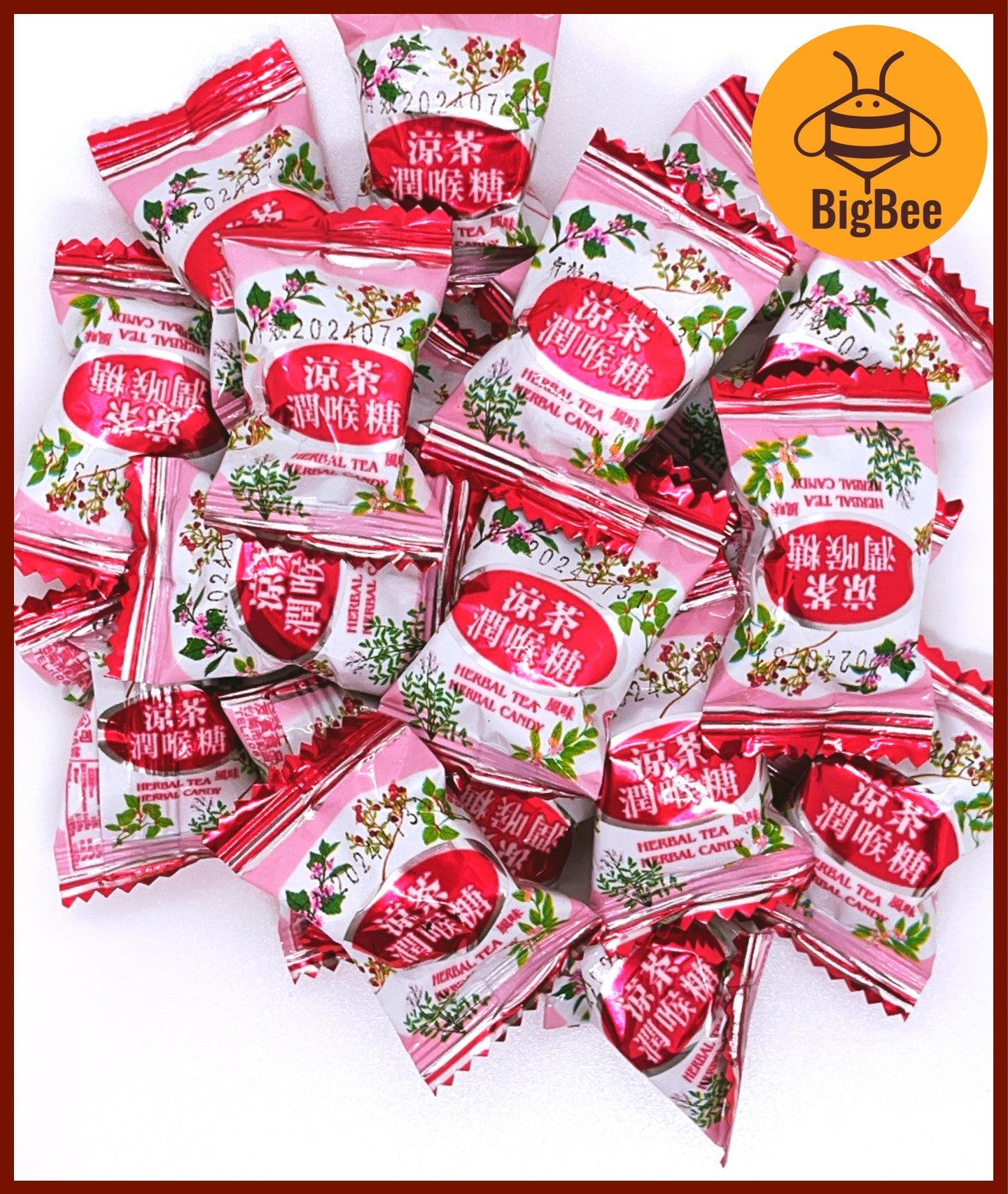 Refreshing Herbal Candy - 200g / 500g Peppermint/Mint/Ume Plum/Kumquat & Lemon/Herbal Tea/Quench Thirst Throat/Propolis