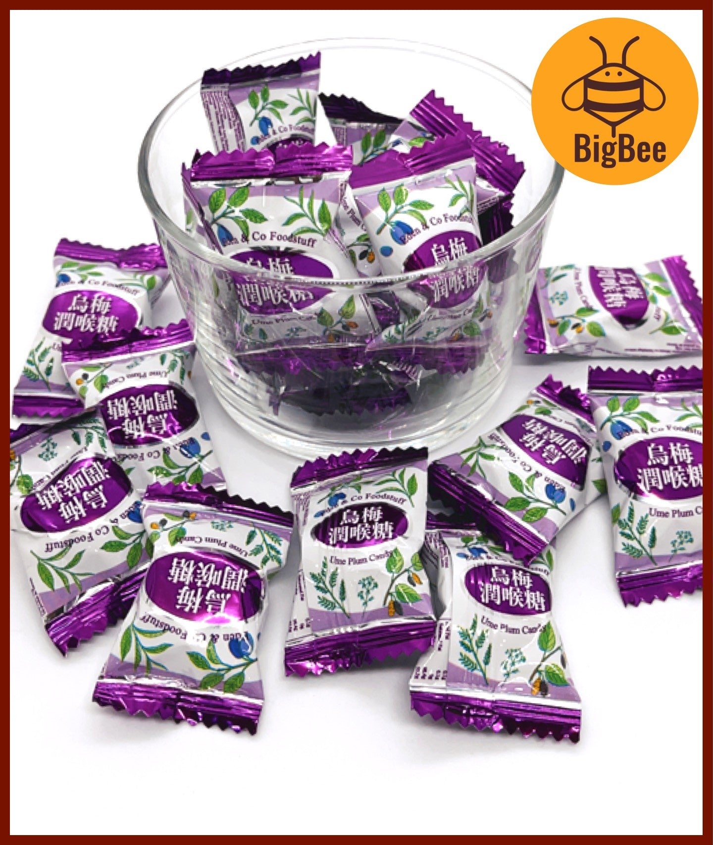 Refreshing Herbal Candy - 200g / 500g Peppermint/Mint/Ume Plum/Kumquat & Lemon/Herbal Tea/Quench Thirst Throat/Propolis