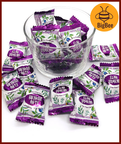 Refreshing Herbal Candy - 200g / 500g Peppermint/Mint/Ume Plum/Kumquat & Lemon/Herbal Tea/Quench Thirst Throat/Propolis