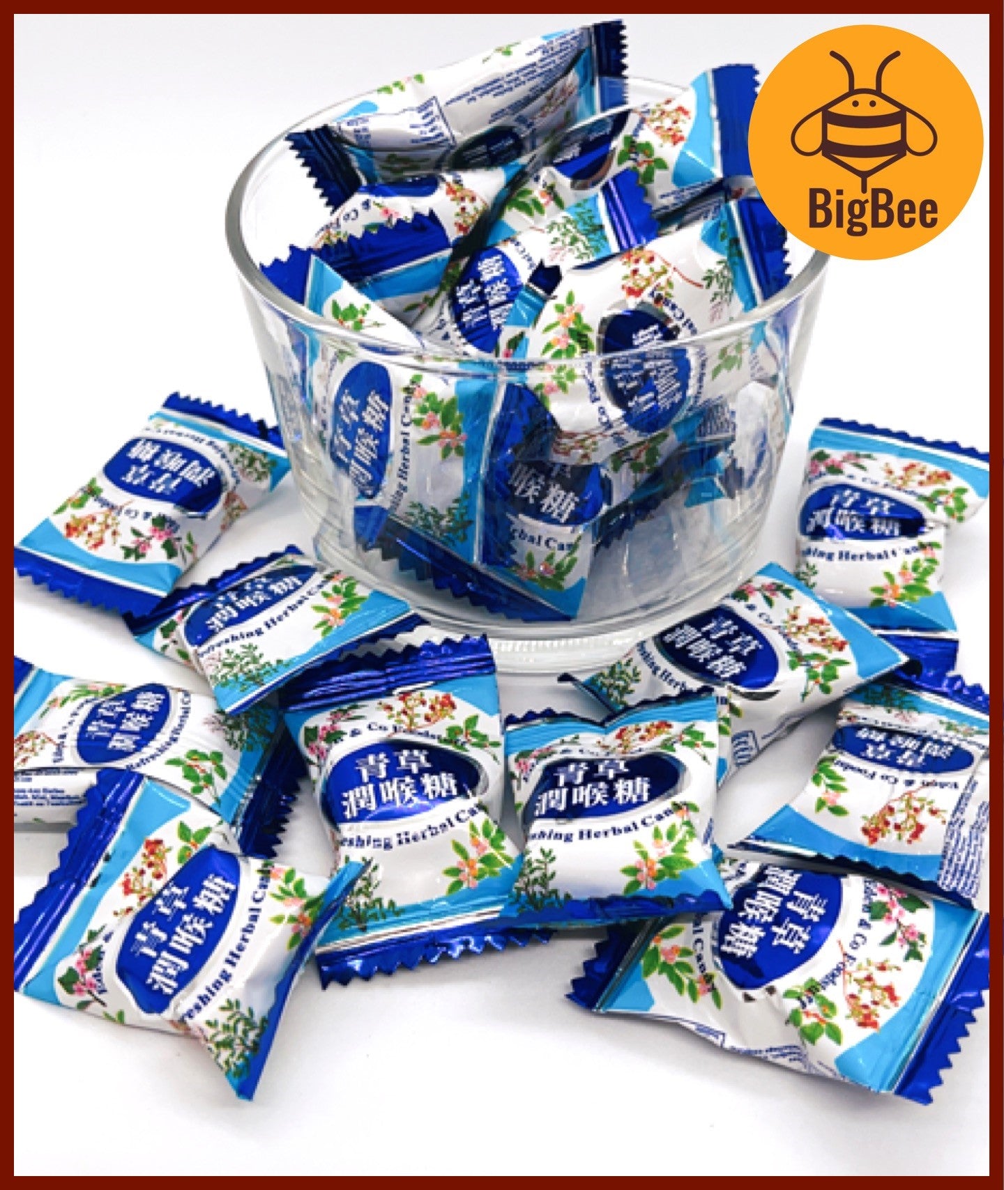 Refreshing Herbal Candy - 200g / 500g Peppermint/Mint/Ume Plum/Kumquat & Lemon/Herbal Tea/Quench Thirst Throat/Propolis