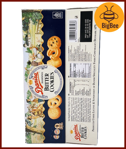 Danisa Butter Cookies - 31gx12packs (372g) / 12gx9packs (108g) (HALAL) Danisa Denish Butter Cookies