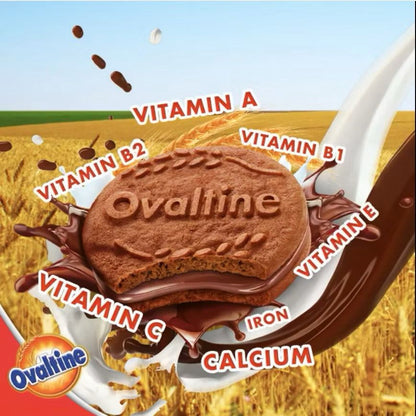 Ovaltine Chocolate Malt Cookies - 30g x 12pkts / 24g x 12pkts / 130g/Slug Sandwich Cookies with Chocolate Malt Cream