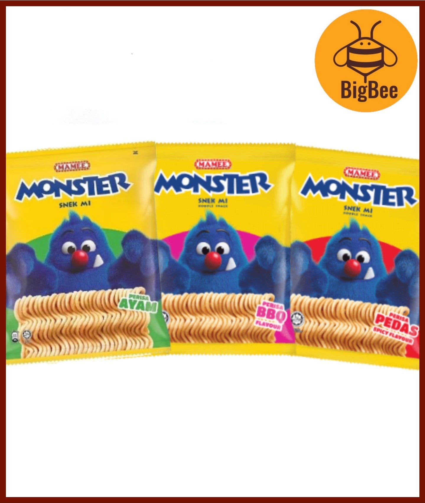 [Bundle 10pkts] Mini Corntoz / Mamee Monster Noodles / Mini Double Decker Chili Cheez Hotz Spicy BBQ Chicken Prawn Chees