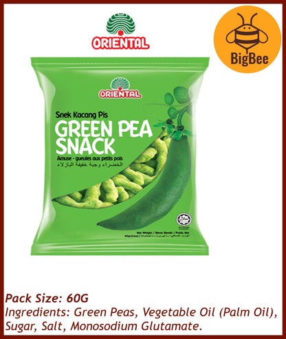 Oriental - 60g/pkt Super Ring / Cheese Balls / Chicken Ring / Green Pea Snack