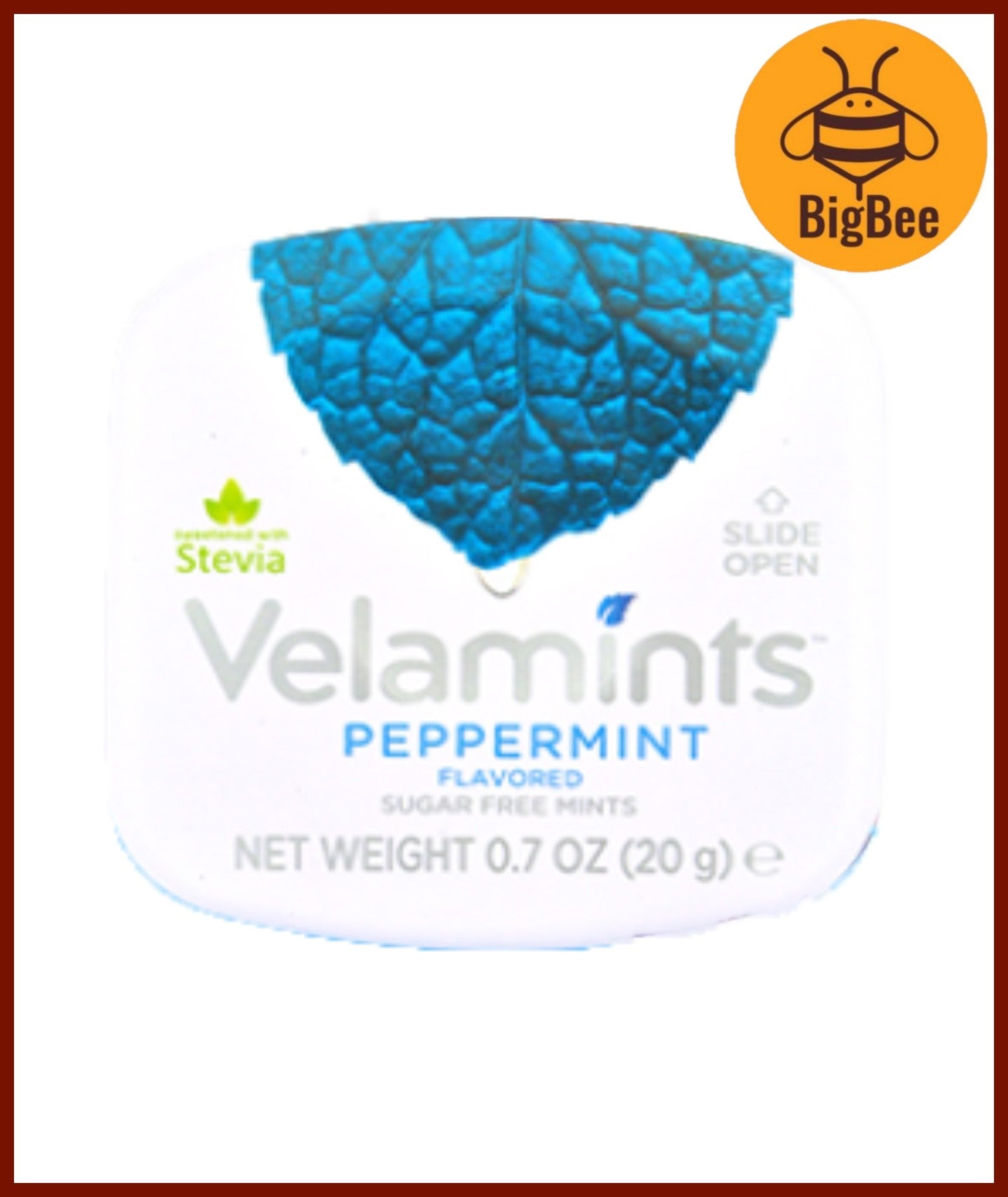 Velamints - 20g Expressions Black Currant / Mango / Velamints Fresh & Pure Peppermint / Spearmint Mints Stevia
