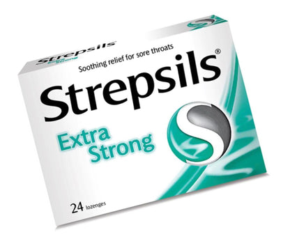 Strepsils Lozenges - 24 Lozenges / 16 Lozenges x 1 box Assorted Flavour