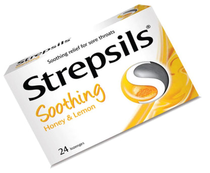 Strepsils Lozenges - 24 Lozenges / 16 Lozenges x 1 box Assorted Flavour