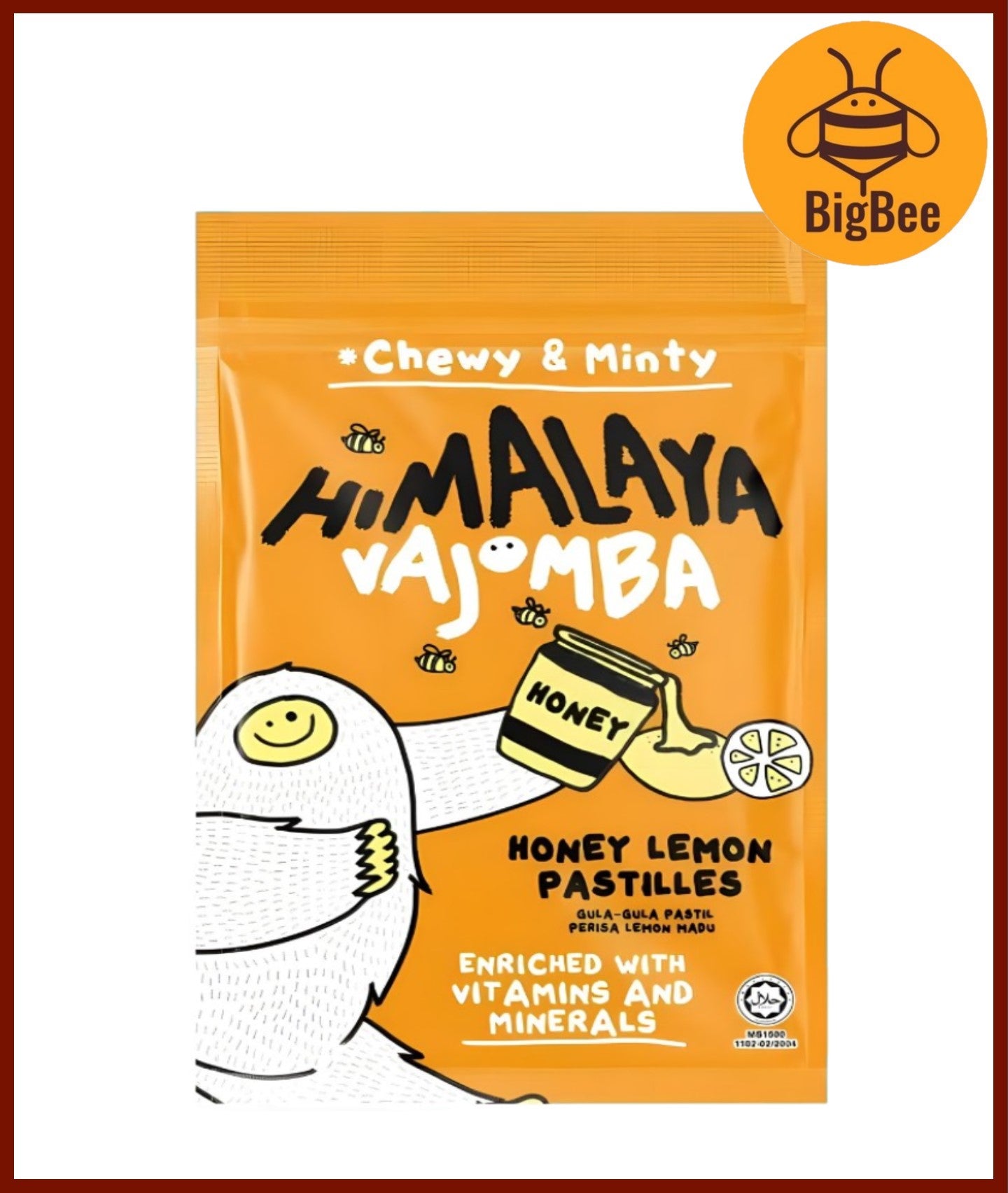 Himalaya Salt Sports Candy - 15g-25g/pkt Lemon/Ginger Lemon/Honey Lime/Peppermint/Honey Lemon/Berry Sakura/Altice Fresh