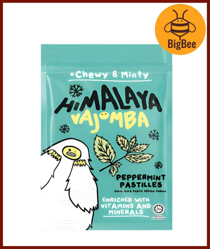 Himalaya Salt Sports Candy - 15g-25g/pkt Lemon/Ginger Lemon/Honey Lime/Peppermint/Honey Lemon/Berry Sakura/Altice Fresh