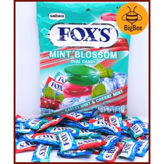 Fox's Crystal Clear Candy - 90g - 125g/pkt (Halal) Mints / Fruits / Berries / Fruity Mints / Spring Tea / Mint Blossom
