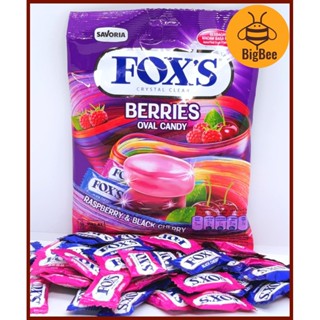 Fox's Crystal Clear Candy - 90g - 125g/pkt (Halal) Mints / Fruits / Berries / Fruity Mints / Spring Tea / Mint Blossom