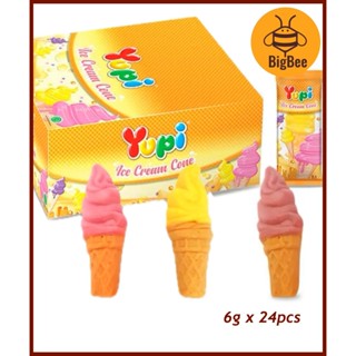 Yupi Gummy-12pcs/24pcs (1box) Baby Bear / Little Star / Exotic Mango / Choco Glee / Milly Moos / Ice Cream Cone (Halal)