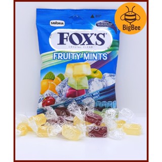 Fox's Crystal Clear Candy - 90g - 125g/pkt (Halal) Mints / Fruits / Berries / Fruity Mints / Spring Tea / Mint Blossom