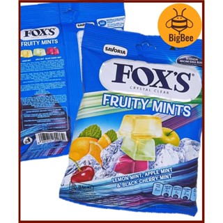 Fox's Crystal Clear Candy - 90g - 125g/pkt (Halal) Mints / Fruits / Berries / Fruity Mints / Spring Tea / Mint Blossom