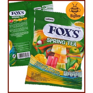 Fox's Crystal Clear Candy - 90g - 125g/pkt (Halal) Mints / Fruits / Berries / Fruity Mints / Spring Tea / Mint Blossom