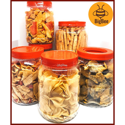 CNY Festive Snacks - Crabstick Original/Mala/Salted Egg | Premium Prawn Stick | Arrowhead Chips | Salted Egg Fish Skin