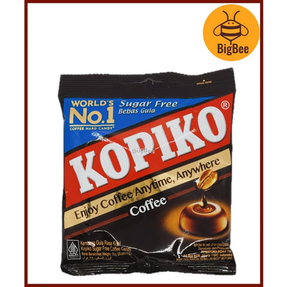 Kopiko Candy - HALAL 140g/pkt Kopiko Coffee / Cappuccino (40's x 3.5g) | 75g/pkt Kopiko Sugar Free Coffee (25's x 3g)